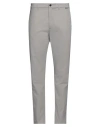 Calvin Klein Man Pants Grey Size 34w-32l Cotton, Elastane