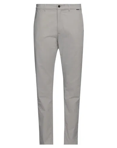 Calvin Klein Man Pants Grey Size 34w-32l Cotton, Elastane