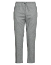 Calvin Klein Man Pants Grey Size L Wool, Polyester, Elastane In Gray