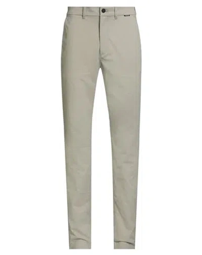 Calvin Klein Man Pants Sage Green Size 29w-32l Cotton, Elastane