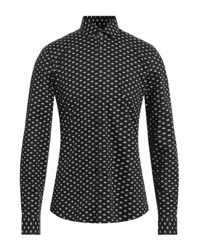 Calvin Klein Man Shirt Black Size 15 ¾ Cotton In Black