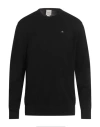 Calvin Klein Man Sweater Black Size Xs Cotton, Silk