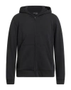 Calvin Klein Man Sweatshirt Black Size L Recycled Polyester In Black