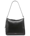 Calvin Klein Mandy Shoulder In Black,silver