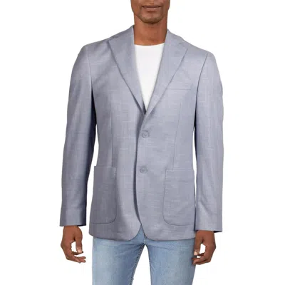 Calvin Klein Mariano Mens Heathered Polyester Sportcoat