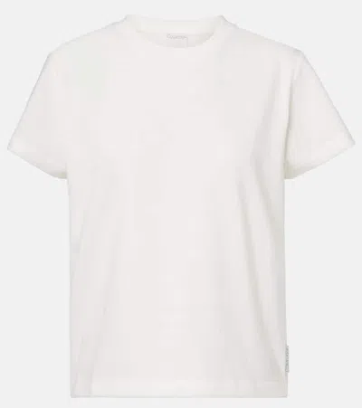 Calvin Klein Marta Cotton Jersey T-shirt In White