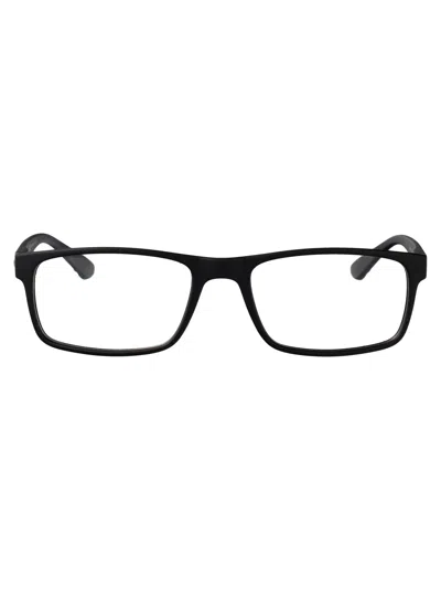 Calvin Klein Matte Black Acetate Glasses