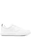 Calvin Klein Matte-finish Sneakers In White