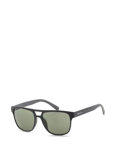 Calvin Klein Matte-finish Sunglasses In Multi