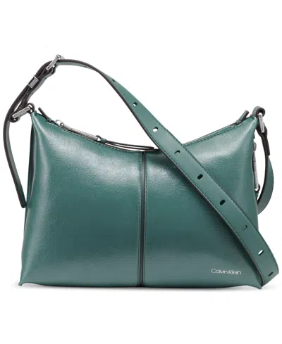 Calvin Klein Max Adjustable Crossbody In Green