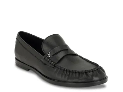 Calvin Klein Maybell Penny Loafer In Black