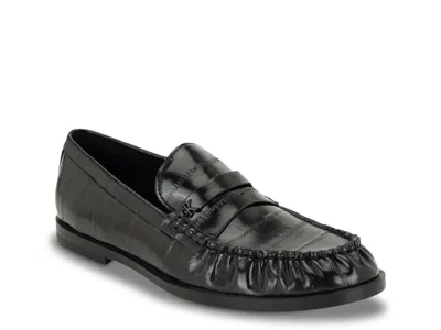 Calvin Klein Maybell Penny Loafer In Black