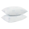 Calvin Klein Medium Support Cooling Pillow In White