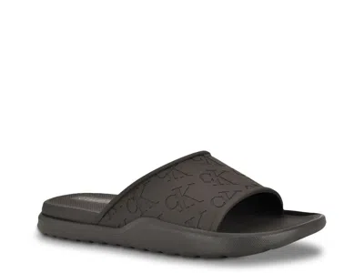 Calvin Klein Meiiny Slide Sandal In Black