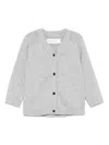 Calvin Klein Mélange Cardigan In Grey