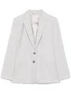 Calvin Klein Mélange-effect Flannel Blazer