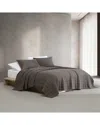 Calvin Klein Melange Flannel Cotton Quilt