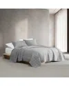 Calvin Klein Melange Flannel Cotton Quilt