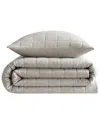 Calvin Klein Melange Flannel Cotton Sham