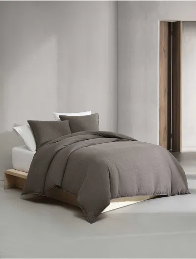 Calvin Klein Melange Flannel Duvet Cover Set