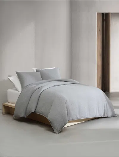 Calvin Klein Melange Flannel Duvet Cover Set