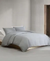 Calvin Klein Melange Flannel Duvet Cover Set In Natural
