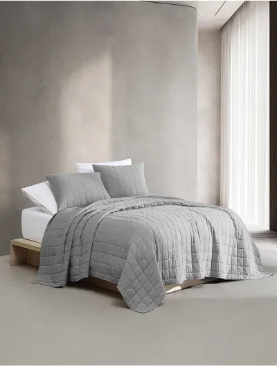 Calvin Klein Melange Flannel Quilt