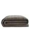 Calvin Klein Melange Flannel Quilt, Queen In Brown