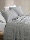 Calvin Klein Melange Flannel Sham Set