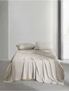 Calvin Klein Melange Flannel Sheet Set