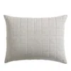 Calvin Klein Melange Flannel Standard Sham, Pair