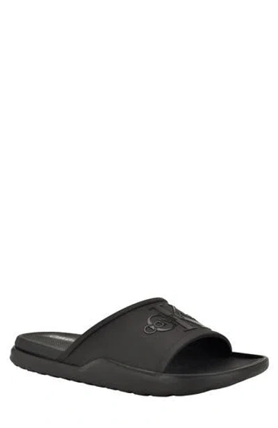 Calvin Klein Meloy Slide Sandal In Black