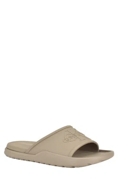 Calvin Klein Meloy Slide Sandal In Neutral