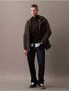 Calvin Klein Men's 3-in-1 Mid Length Jacket In Asphalt