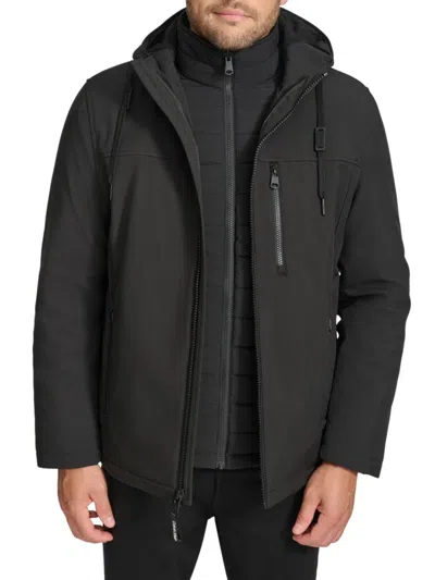 Calvin Klein Men's 3-in-1 Systems Jacket In Black