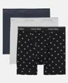 Calvin Klein Men's 3-pack Cotton Classics Boxer Briefs Underwear In Black
