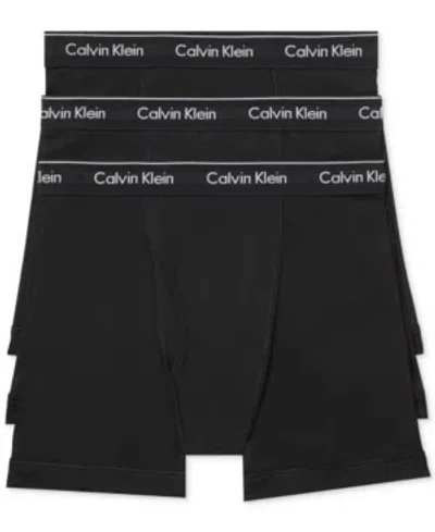 CALVIN KLEIN MEN'S 3-PACK COTTON CLASSICS BOXER BRIEFS UNDERWEAR