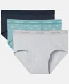 Calvin Klein Men's 3-pack Cotton Classics Briefs In Gray