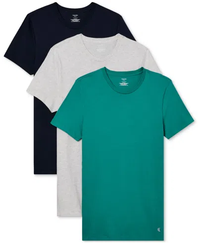 Calvin Klein Men's 3-pack Cotton Classics Crewneck T-shirts