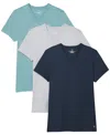Calvin Klein Men's 3-pack Cotton Classics V-neck T-shirts In Multi