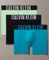 Calvin Klein Men's 3-pack Intense Power Micro Boxer Briefs In Blue