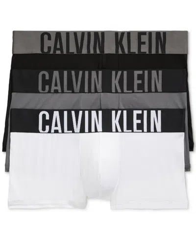 CALVIN KLEIN MEN'S 3-PACK INTENSE POWER MICRO LOW RISE TRUNKS