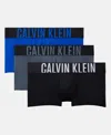 Calvin Klein Men's 3-pack Intense Power Micro Low Rise Trunks In Multi