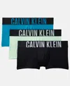 Calvin Klein Men's 3-pack Intense Power Micro Low Rise Trunks In Multi