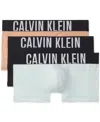 Calvin Klein Men's 3-pack Intense Power Micro Low Rise Trunks In Multi