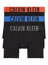 CALVIN KLEIN MEN'S 3-PACK LOGO STRETCH BOXER BRIEF SET