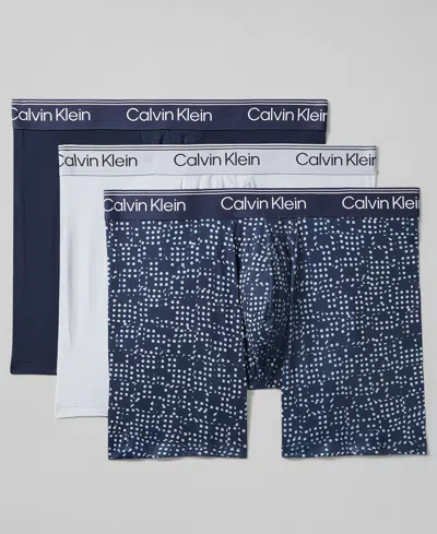 CALVIN KLEIN MEN'S 3-PACK MICRO STRETCH BOXER BRIEFS