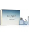 Calvin Klein Men's 3-pc. Eternity Aqua Eau De Toilette Gift Set In No Color