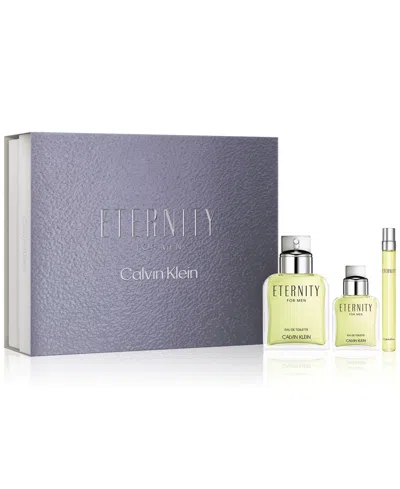 Calvin Klein Men's Eternity For Men Eau De Toilette Gift Set In No Color