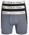 Calvin Klein Men's 3-pk. Chromatic Brushed Micro Boxer Briefs